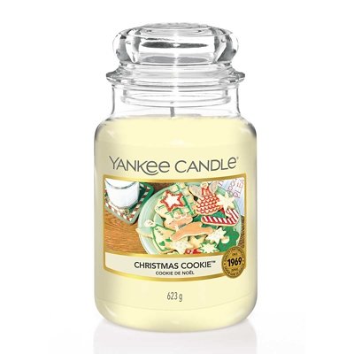 Yankee Candle Original Large Jar Scented Candle Christmas Cookie 623g