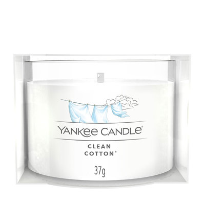 Yankee Candle Filled Votive Clean Cotton 37g