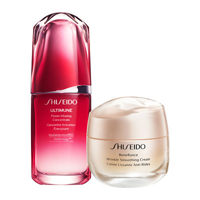 Shiseido Ultimune & Wrinkle Smoothing Set