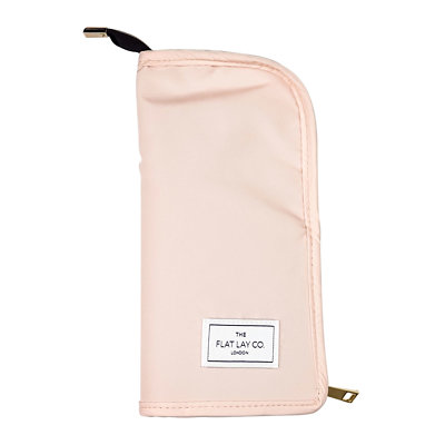 The Flat Lay Co. XXL Standing Makeup Brush Case in Blush Pink