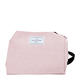 The Flat Lay Co. Drawstring Open Flat Makeup Bag in Pink Croc