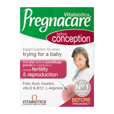 Vitabiotics Pregnacare Conception 30 Comprimés
