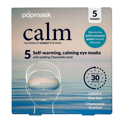 Popband London Popmask Calm Self-Warming Calming Eye Masks 5 Pack