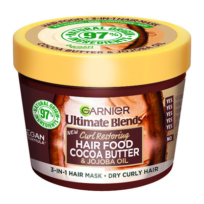 Garnier Cocoa Butter Hair Mask 390ml | FEELUNIQUE