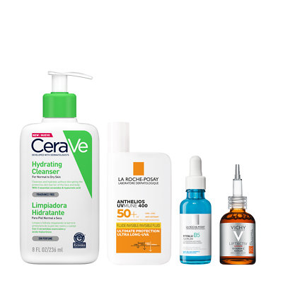 La Roche-Posay x CeraVe x Vichy Introduction to Skincare Bundle