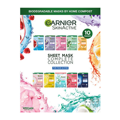 Garnier SkinActive Sheet Masks Complete Collection