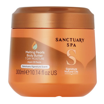 Sanctuary Spa Signature Natural Oils Melting Pearl Body Butter 300ml