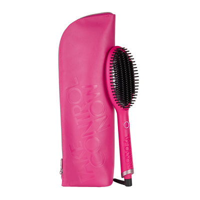 ghd Glide Hot Brush Pink Charity Edition - UK Plug