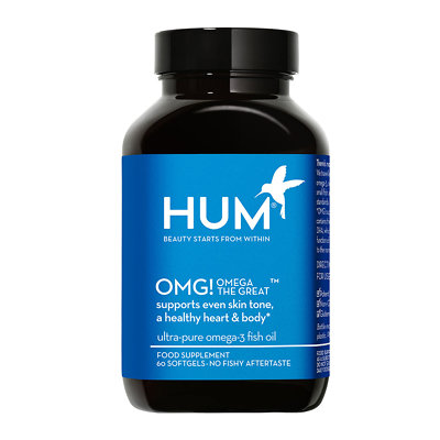 HUM Nutrition OMG! Omega the Great Fish Oil Supplement (60 softgels, 30 days)