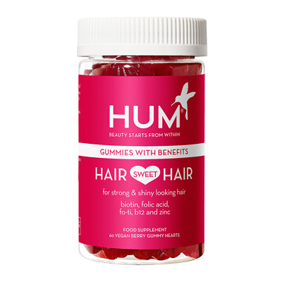HUM Nutrition Hair Sweet Hair Hair Supplement (60 gummies, 30 days)