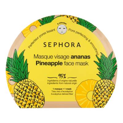 SEPHORA COLLECTION Face Sheet Mask Pineapple - Pore Perfecting & Smoothing