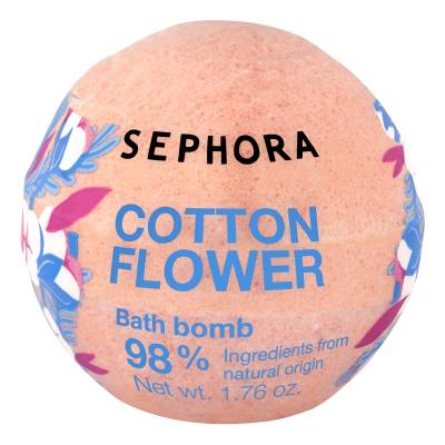 SEPHORA COLLECTION Bath Bomb 50g Cotton Flower