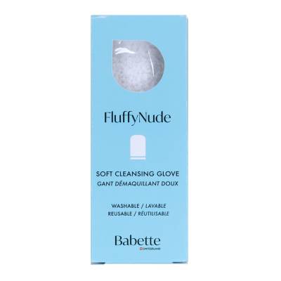 BABETTE Fluffy Nude Soft Cleansing & Exfoliating Glove