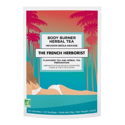 THE FRENCH HERBORIST Body Burner Herbal Tea 20 Bags