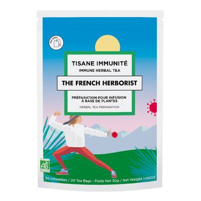 THE FRENCH HERBORIST Immune Herbal Tea 20 Bags