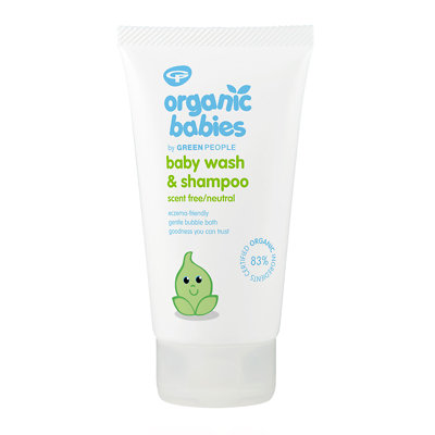Green People Organic Babies Shampooing & Gel Douche Bébé 150ml