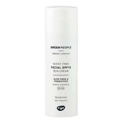 GREEN PEOPLE Scent Free Facial SPF15 Sun Lotion 50ml