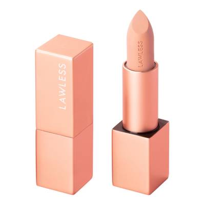 LAWLESS BEAUTY Forget the Filler Lip Plumping Line-Smoothing Satin Cream Lipstick 3.7g