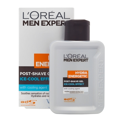 L'Oréal Paris Men Expert - Hydra Energetic - Gel après-rasage rafraîchissant glacé à effet apaisant 100 ml