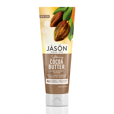 JASON Pure Natural Lotion Corps & Mains Beurre de Cacao 227g