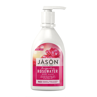 JASON Invigorating Rosewater Pure Natural Crème Douche 887ml