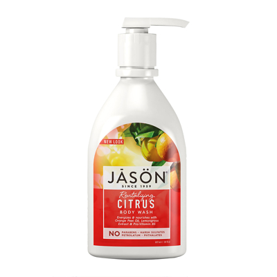 JASON Pure Natural Gel Douche Citron Revitalisant 887ml