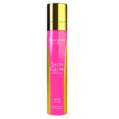 Âme Pure Satin Glow™ Sunscreen Tanning Oil | SPF 15 140ml