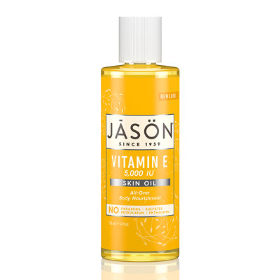 JASON Vitamin E 5,000 I.U. Huile Naturelle pour la Peau 118ml