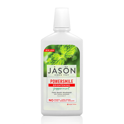 JASON PowerSmile Brightening All Natural Mouthwash 473ml