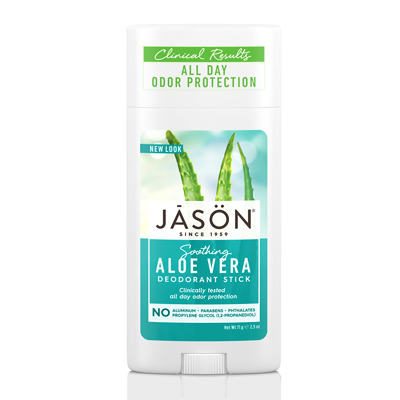 JASON Pure Natural Déodorant Stick Aloe Vera Adoucissante 71g