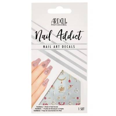 Ardell Nail Addict Nail Art Decals Pretty In Pink