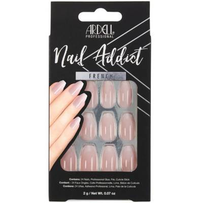 Ardell Nail Addict French Press On Nails French Fade 28 Pieces