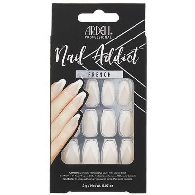 Ardell Nail Addict French Press On Nails Modern French 28 Pieces