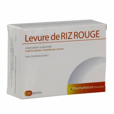 Pharma Nature Levure de Riz Rouge 60 gélules