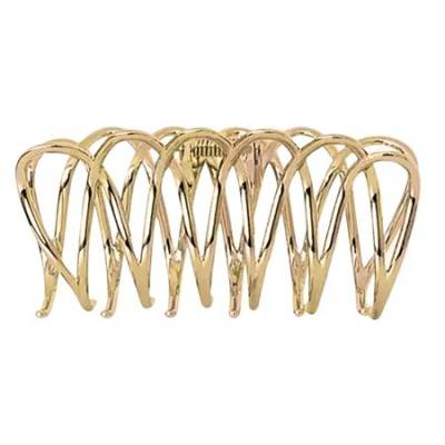 SOHO Olive Metal Hair Claw - Gold