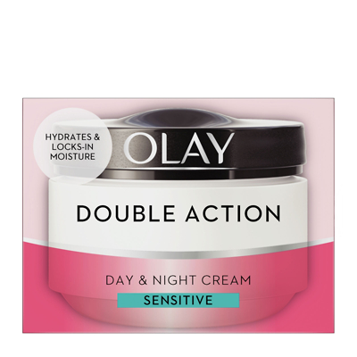 Olay Double Action Moisturiser Day & Night Cream Sensitive 50ml