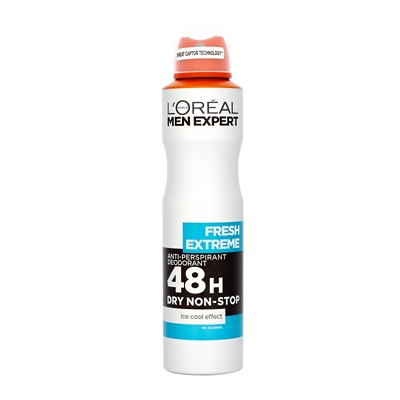 L'Oréal Paris Men Expert Fresh Extreme Vaporisateur Déodorant Anti-transpirant Ultra-intensif 250ml