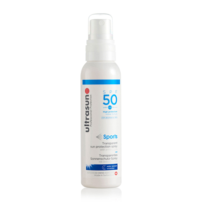Ultrasun Sports Spray Solaire Transparent SPF 50+ 150ml