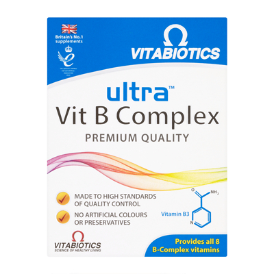 Vitabiotics Ultra Vit B Complex 60 Comprimés