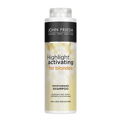 John Frieda Sheer Blonde Highlight Activating Moisturising Shampoo for Lighter Blondes 500ml