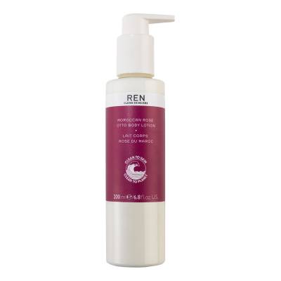Ren Clean Skincare Clean to Skin Clean to Planet Moroccan Rose Otto Body Lotion 200ml