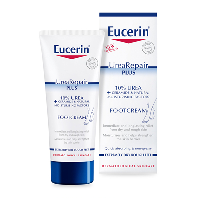 Eucerin Intensive Crème pour les Pieds 10% d'Urée avec Acide Lactique 100ml