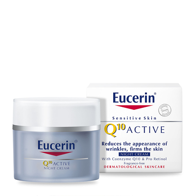 eucerin q10 anti wrinkle pro retinol night cream)