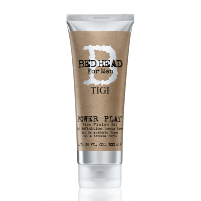 Bed Head for Men by Tigi Power Play Mens Hair Gel for Strong Hold 200ml |  FEELUNIQUE