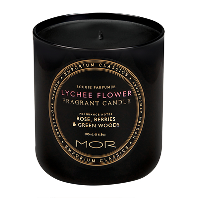 MOR Emporium Classics Bougie Parfumée Fleurs de Litchi 390g
