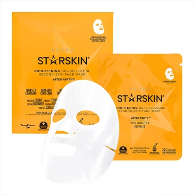 STARSKIN® After Party™ Coconut Bio-Cellulose Second Skin Brightening Face Mask
