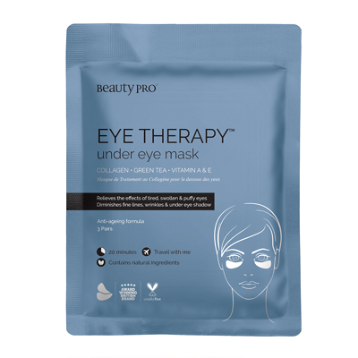 BeautyPro EYE THERAPY  Collagen Under Eye Mask with Green Tea Extract 3 x 3.5g