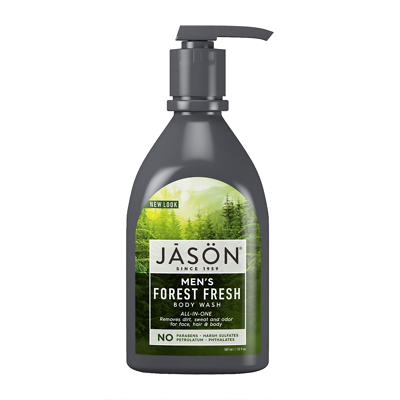 JASON ALL-IN-ONE Men's Body Wash Forest Fresh Gel Douche 840ml