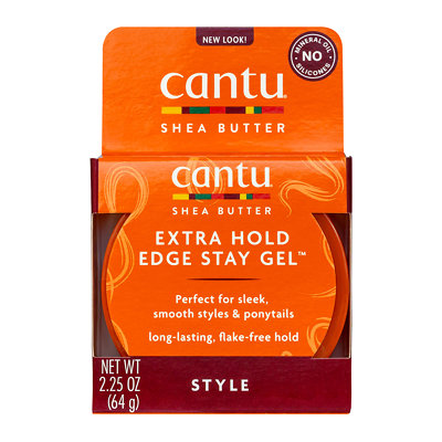 Cantu Shea Butter For Natural Hair Extra Hold Edge Stay Gel 64g