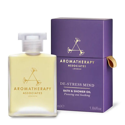 Aromatherapy Associates De-Stress Mind Bath & Shower Oil 55ml